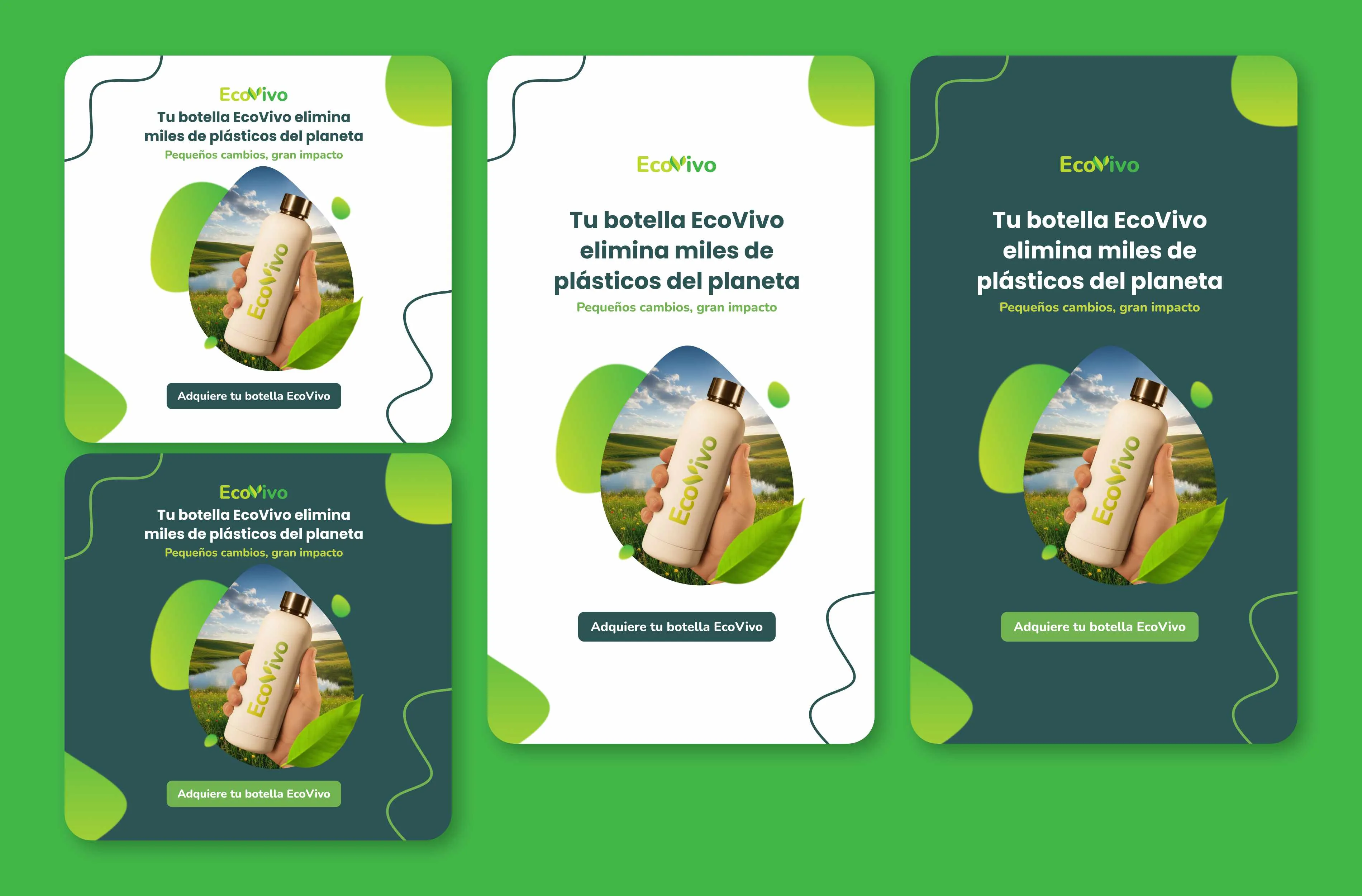Anuncios de Ecovivo botella reutilizable